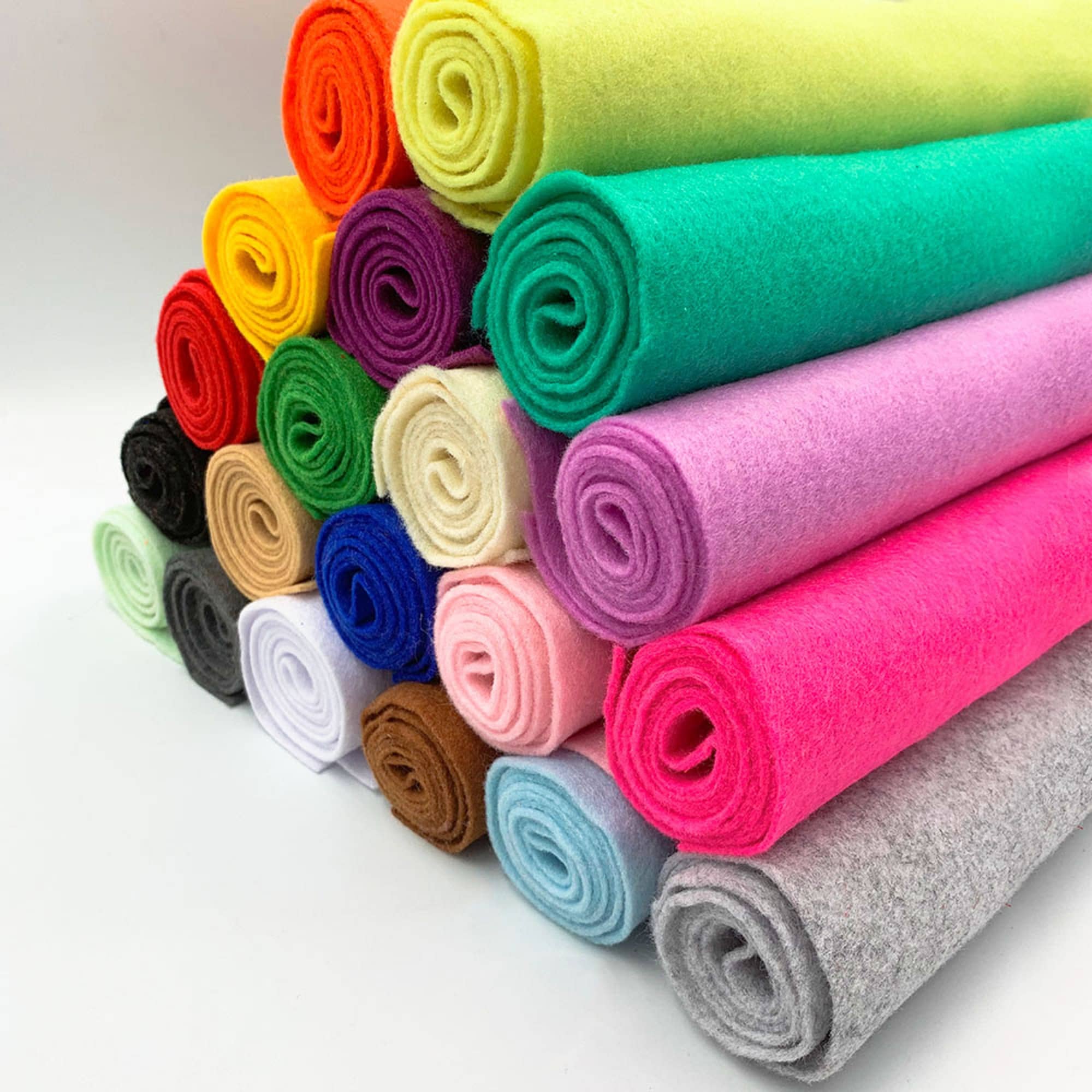 Thick 1.6mm Soft Felt Fabric Assorted Color DIY Craft Felt - China Soft Felt  and Stiff Felt price