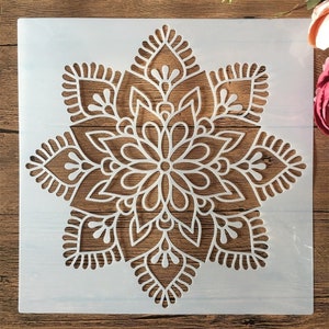 3030cm Geometry Mandala Layered Round DIY Layering Stencils Painting ...