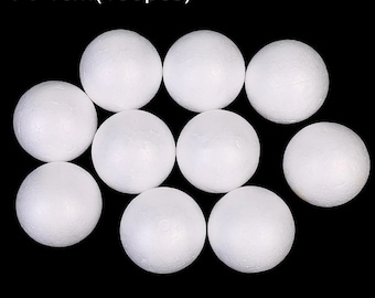 12 Small Styrofoam Balls, 1.8 Inch 100/9 