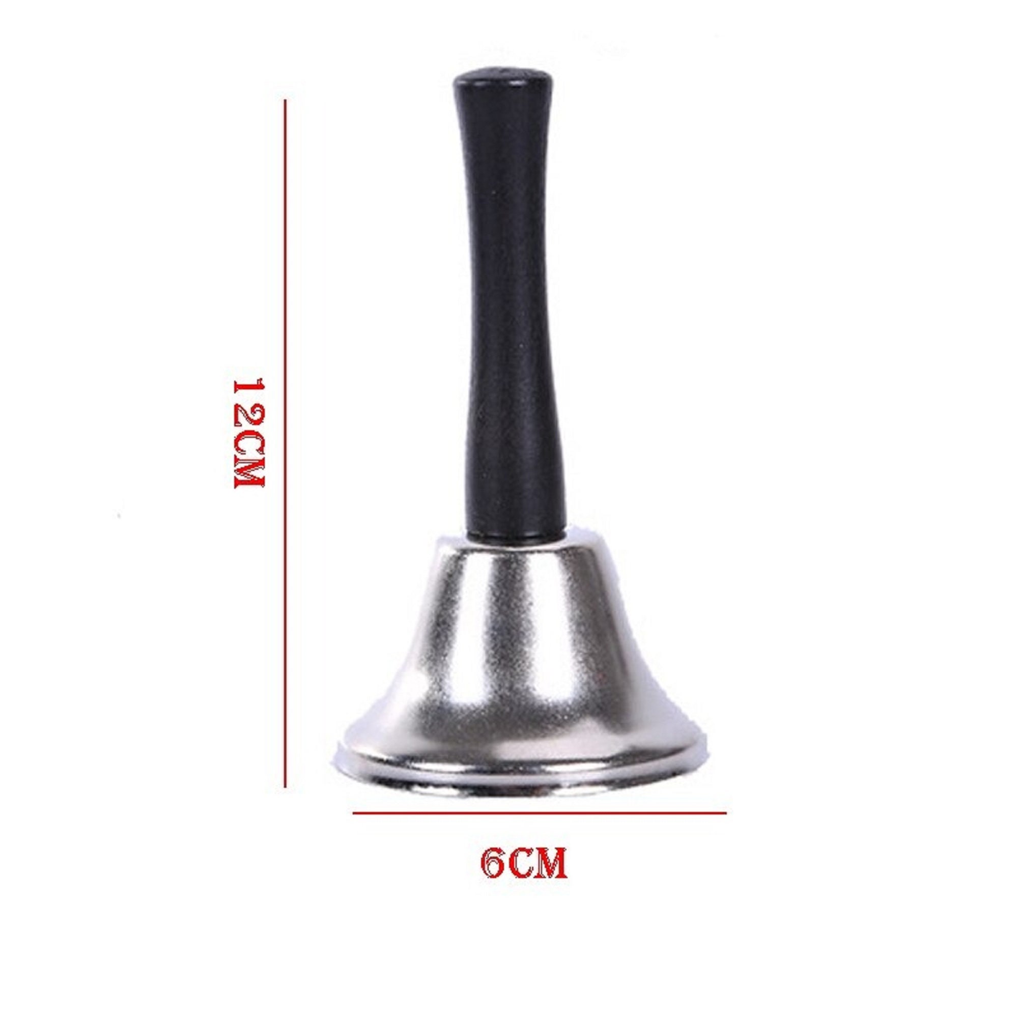 Christmas Hand Bell Santa Claus Jingle Bells Gold Silver Etsy