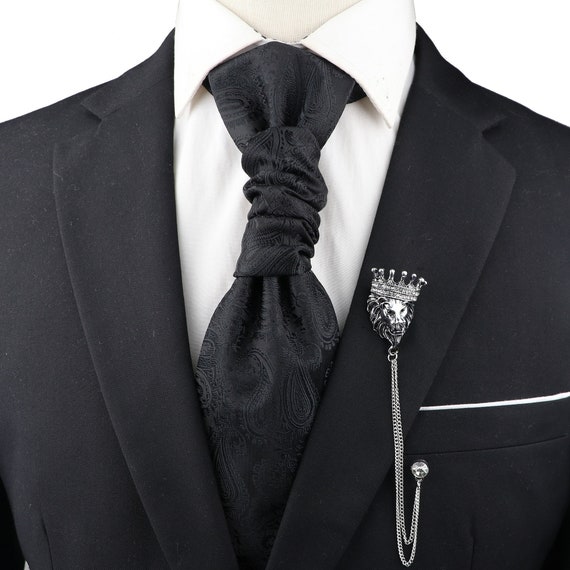 Broche broches costume chemise collier épingles chapeau décoration manteau  épingle vêtements accessoires sac, cadeaux pour hommes, homme accessoire de  mariage -  France