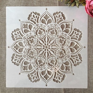 3030cm Geometry Mandala Layered Round DIY Layering Stencils Painting ...