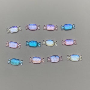 shimmer candy nail charm