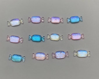 shimmer candy nail charm
