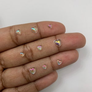Bubble heart charms