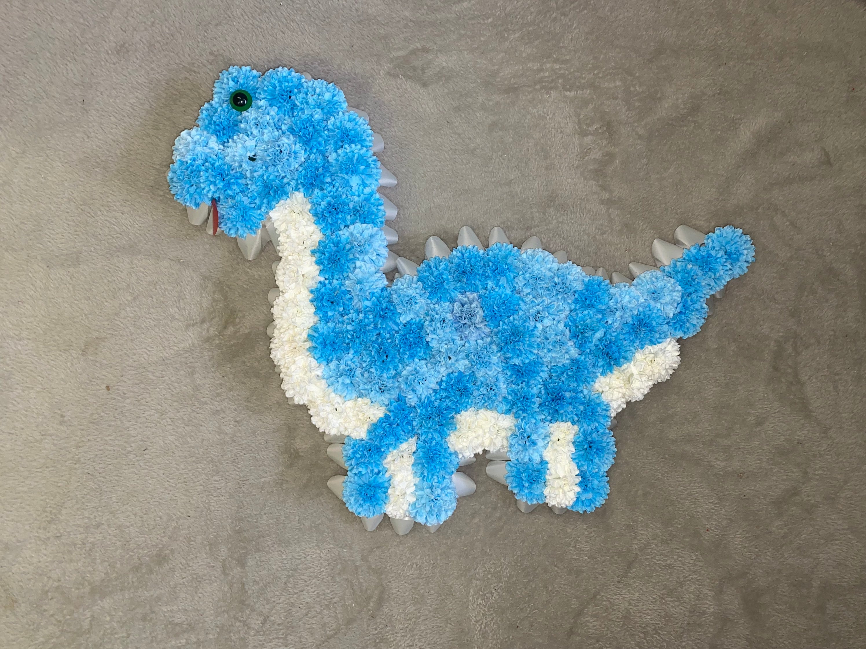 Dinosaur Funeral Memorial Tribute Artificial Flowers Silk Etsy UK