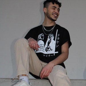Tokyo Revengers T-shirt, Draken Tokyo Revengers, Mickey, Sano Majiro, Manga Tokyo Revengers, Unisex Japan T-shirt, Anime Fan Cadeau