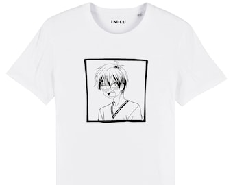 Kyo Sohma T-shirt, Fruits Basket Anime Merch, Chinese Zodiac of the Cat, Fruits Basket Manga, Unisex Japanese T-shirt, Anime Fan Gift