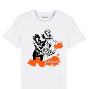 Spy X Family T-Shirt, Anya, Yor und Loid Forger, Spy X Family Anime, Spy X Family Manga, Anime Shirt, Unisex Japan T-Shirt, Anime Geschenk