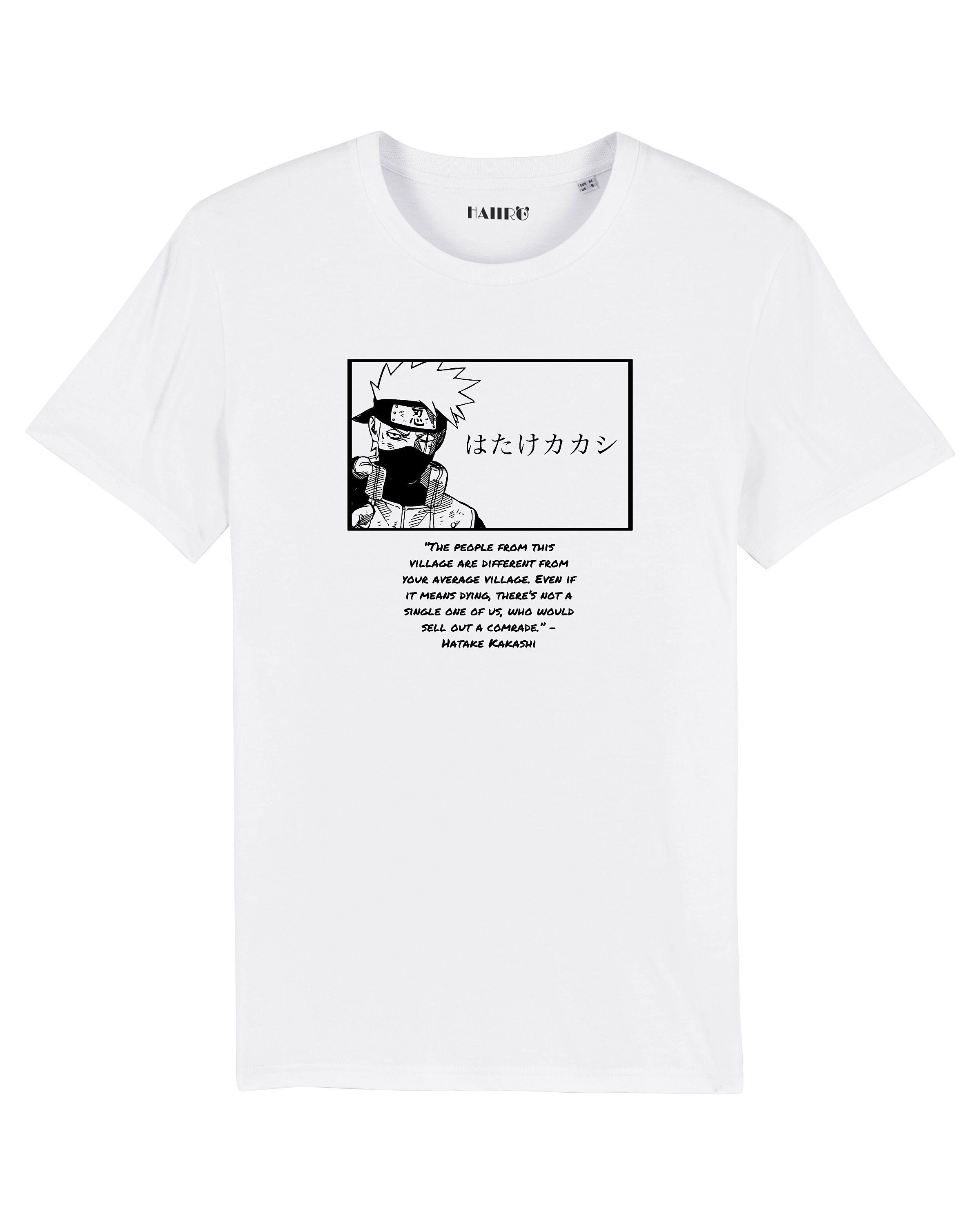 Kakashi Hatake T-shirt, Naruto Anime Shirt, Naruto Manga Shirt 