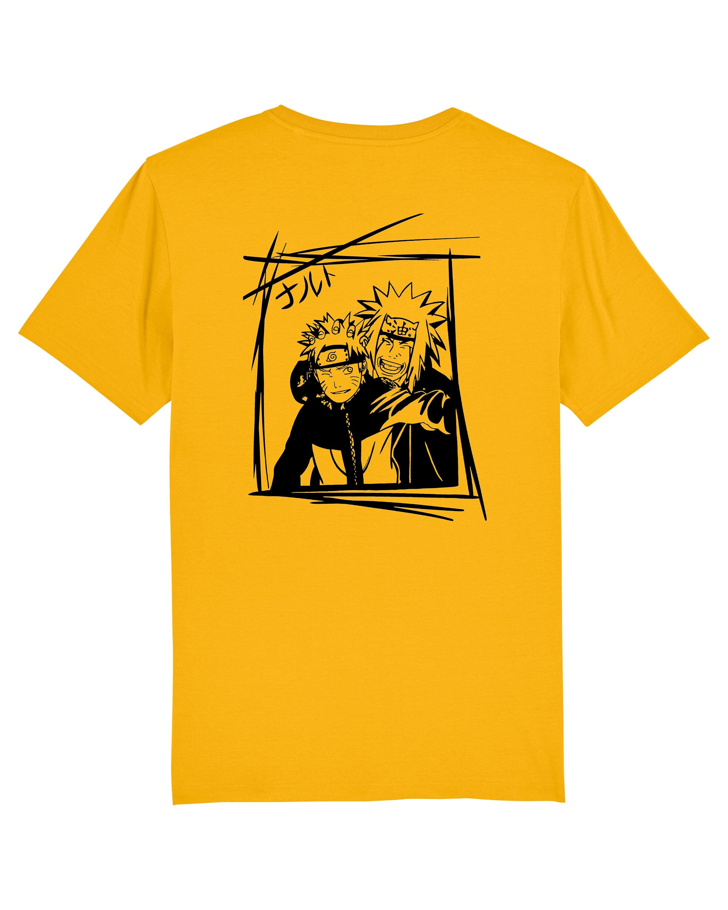 Naruto Uzumaki and Jiraiya T-shirt Naruto Shippuden Anime -