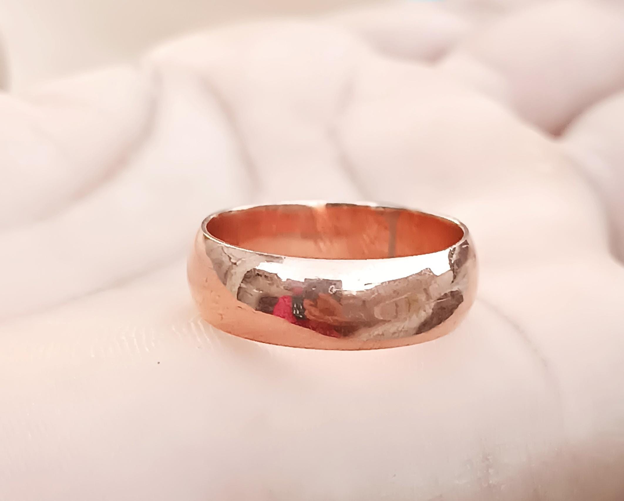 Anello in rame fatto a mano - Italia Anello in rame fatto a mano - Italia