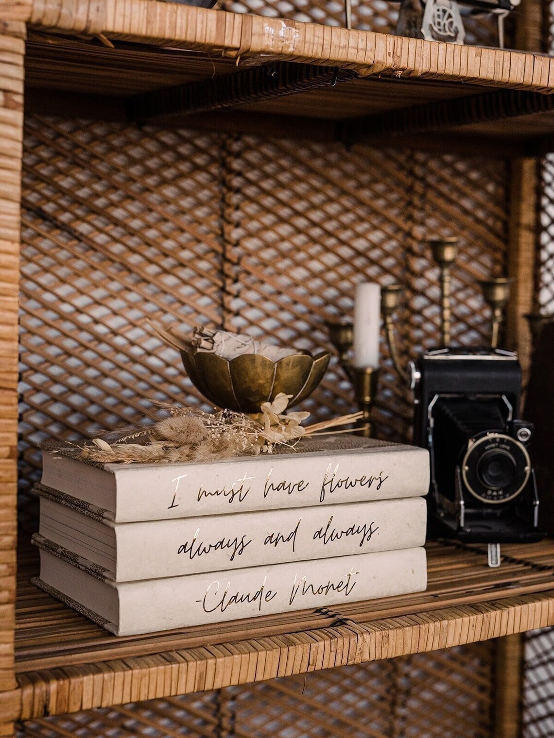 Customable Decorative Quote Book Set Quote Books Book Etsy