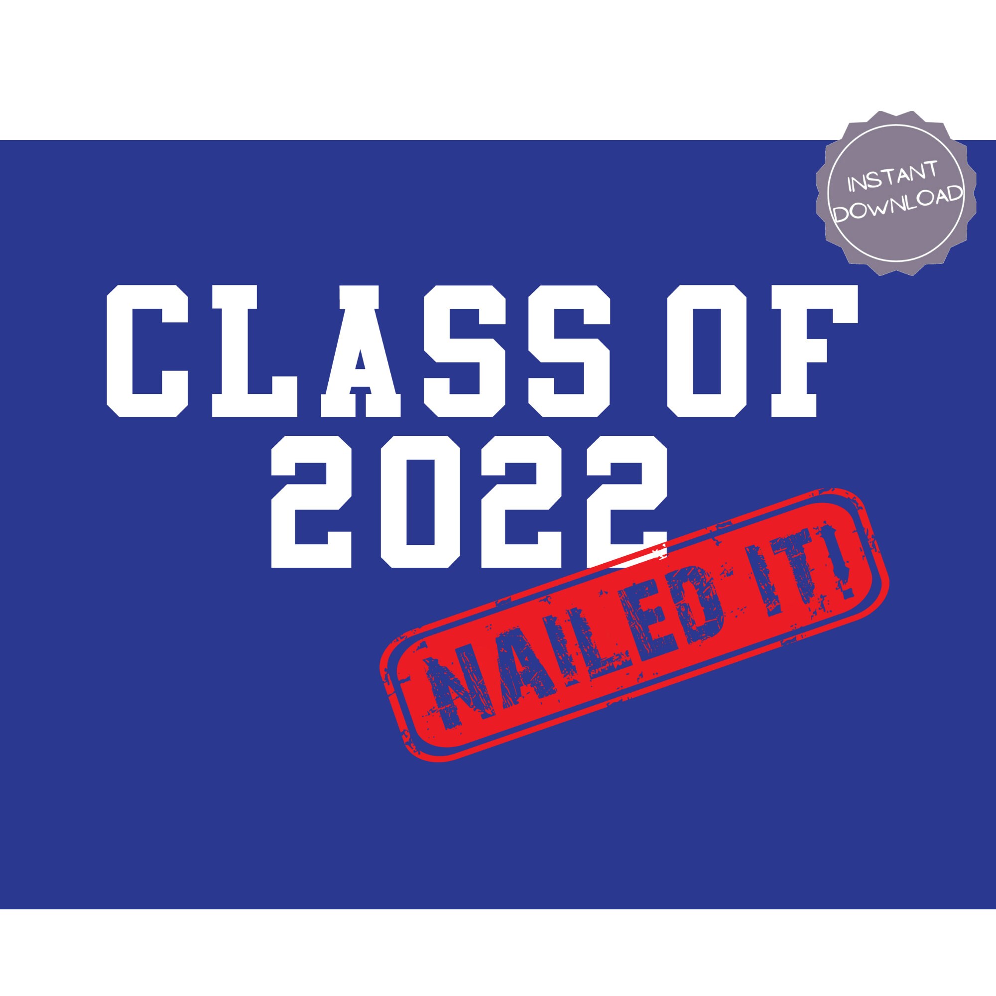 Class of 2022 PNG Printable PNG Cricut Cutfiles Silhouette | Etsy Canada