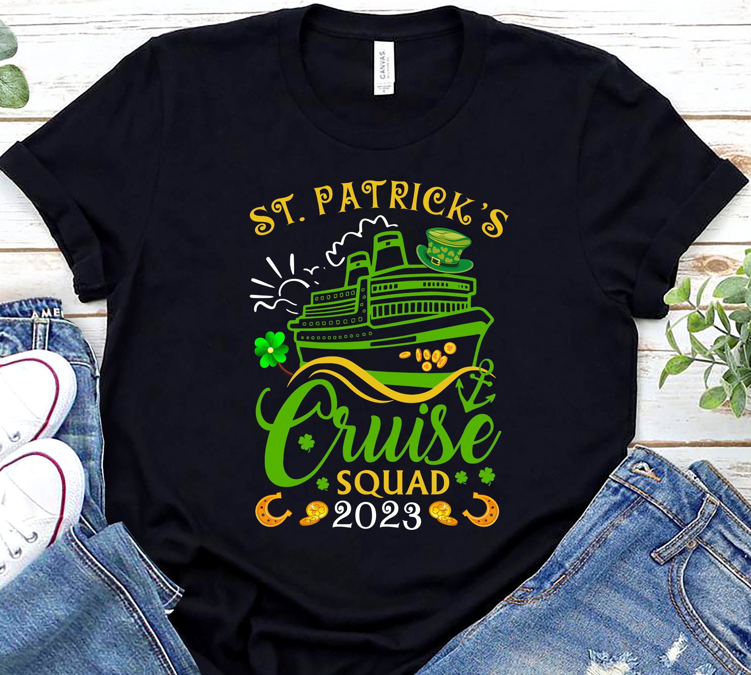 St. Patricks Cruise Squad 2023 Shirt Design PNG File, St. Patricks Day ...