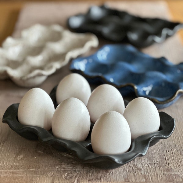 Decorative Egg Tray | Easter Egg Display | 6 Egg Holder