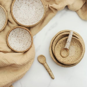 Mini Spoon / Small Ceramic Spoon / Tiny Spoon