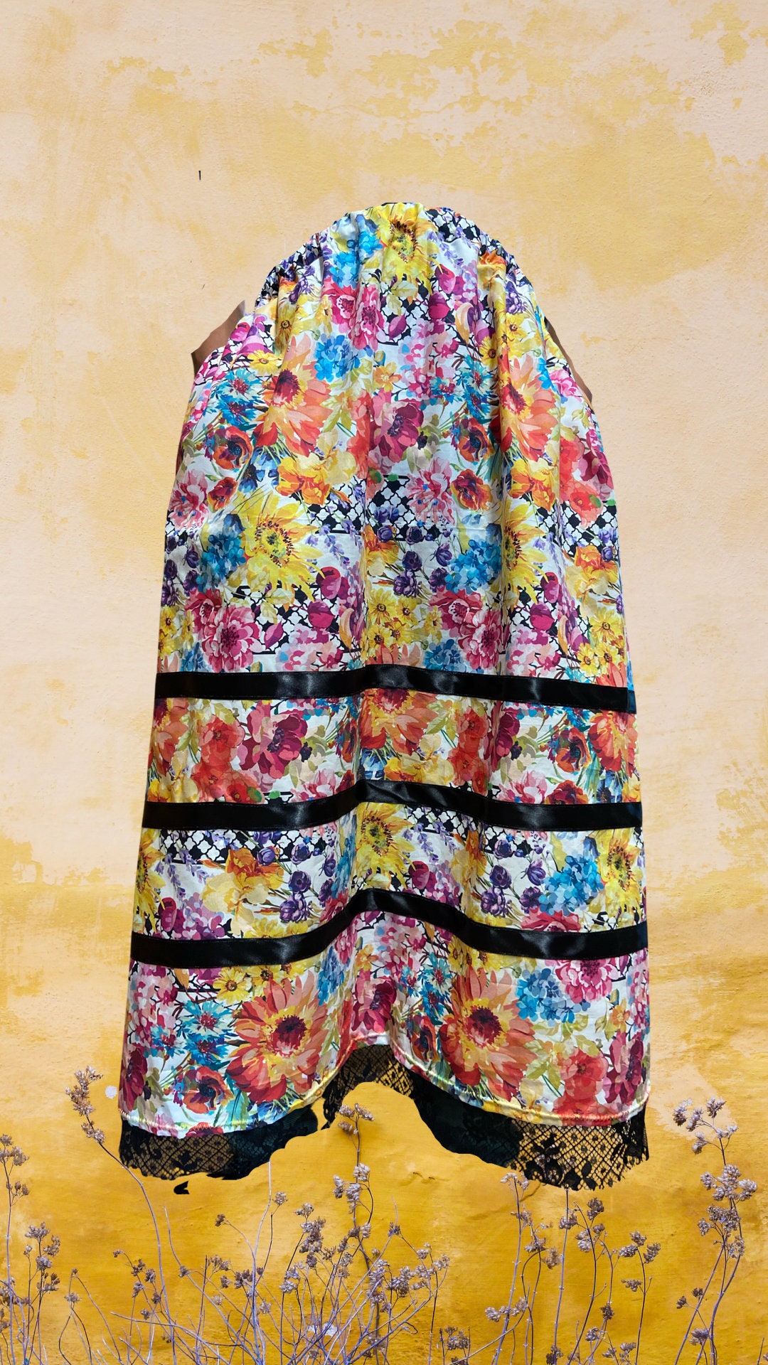 ~A Fresh New Years Collection~ Modern Contemporary Ribbon Skirt with FUNCTIONING POCKETS main image 1