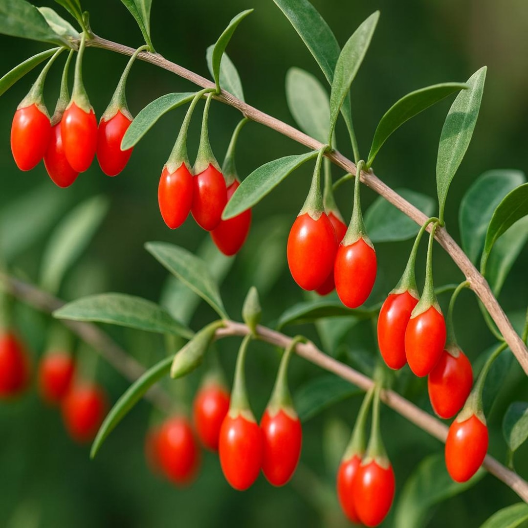 10 Lycium Barbarum Goji Berry Seeds, Superfruit Shrub, Hardy Perennial ...