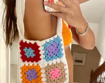 Motif de sac au crochet