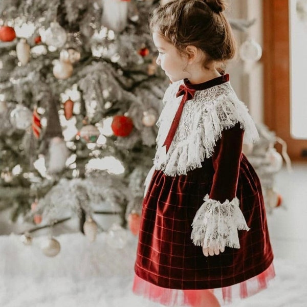 Toddler Christmas Dress - Etsy