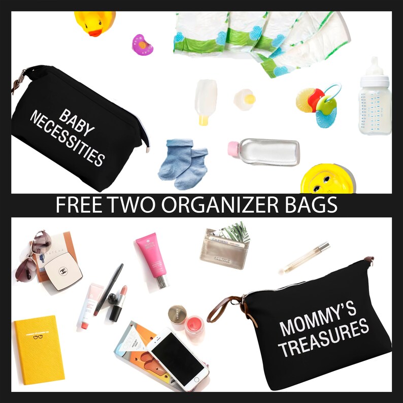 Diaper Bag Tote Mommy Bag for Hospital Large Capacity Baby Etsy