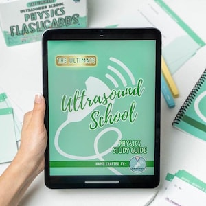 Ultrasound Physics SPI Study Notes, SPI Exam, Physics question, Physics Practice Registry Review, Ultrasound tech, Sonographer Study Guide