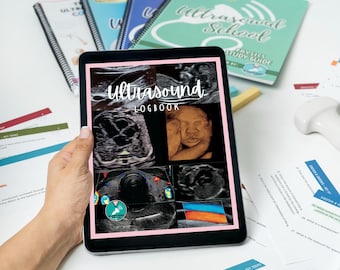 Ecografia, registro del tirocinante clinico in ecografia, ecografista, studente di ecografia, appunti, regali per ecografia, strumenti di studio, appunti di studio, DMS