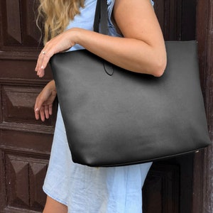 Leather Tote Bag