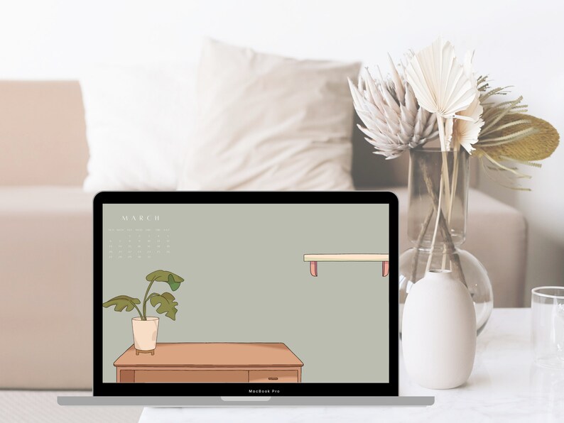 Desktop Wallpaper & Folder Icon L Mac Wallpaper Background L Etsy