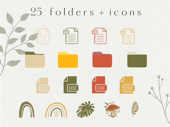 Fairy Aesthetic Folder Icons Fairy Folder Icons for Mac - Etsy