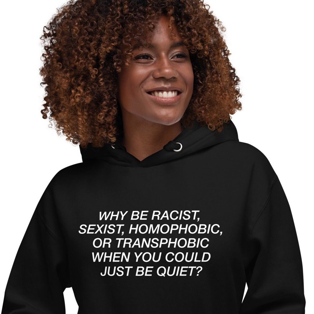 Why Be Racist Hoodie Etsy UK