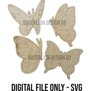 Digitale SVG-Datei, Schmetterling Kit, SVG-Datei für Laser, Laser Cut, Paint Kit, Laser-bereit-Datei, digitale Datei, Laser SVG-Datei, digitaler Download