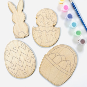 Paint party kit | painting kits | do it yourself | wood paint kit | diy paint kit| diy craft kit | Easter diy | paint your own | diy kit