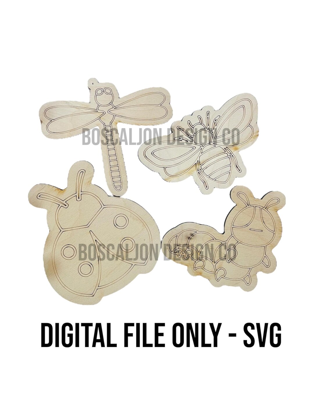 Laser Cut Insect SVG, Paint Kit Template (digital Download) - Etsy