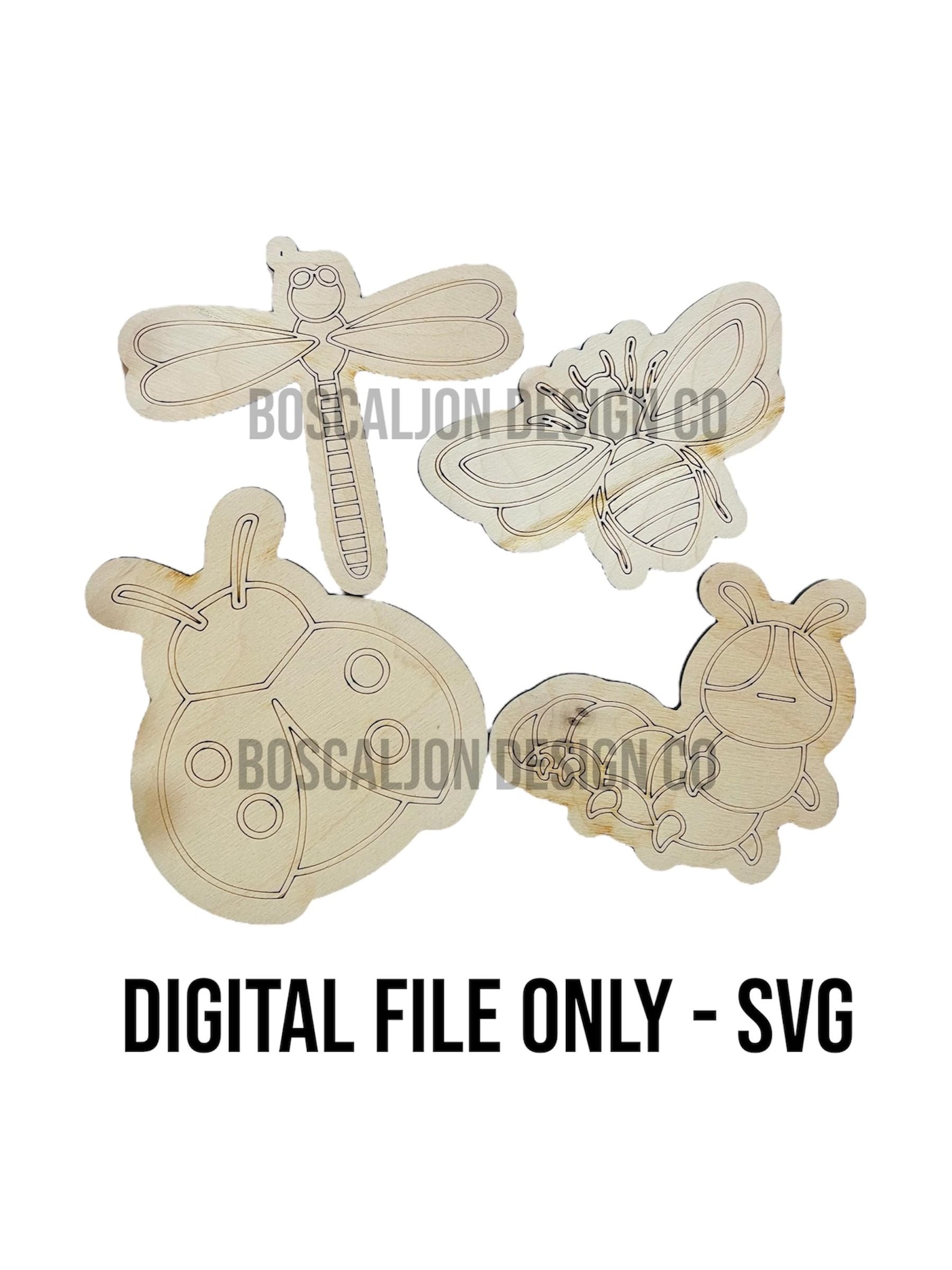 Laser Cut Insect SVG, Paint Kit Template (digital Download) - Etsy