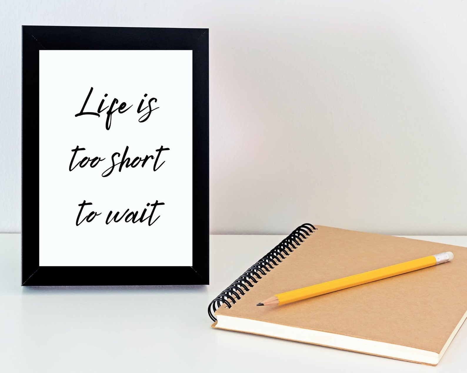 Quote Tables Art Quote Print Printable Wall Art Black and Etsy