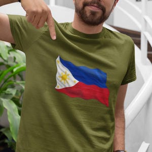 Philippines Flag Shirt, Filipino Flag Shirt, Filipino Flag T-Shirt, Philippines Falg T-Shirt, Philippines Country Flag Tee, Graphic Tee Gift