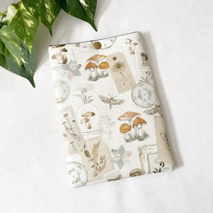 Padded Kindle Sleeve with Snap | Book Lover Gift | E-Reader Cover | Case for Kindle | Bookish Gift | Kindle Paperwhite Cover | Kindle Sleeve