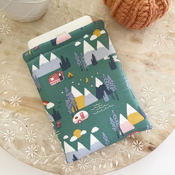 Kindle Padded Sleeve | Padded Kindle Case | E-Reader Protector | Book Lover Gift | Kindle Paperwhite Sleeve Case | Bookish Gift