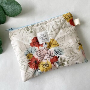 Cartera acolchada con llavero, cartera con cremallera, cartera pequeña con cremallera, monedero, monedero, monedero, tarjetero, tarjetero para identificación