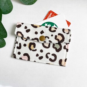 Monedero con broche, monedero de tela, monedero, monedero con broche, minicartera, minicartera de tela, tarjetero, monedero de algodón