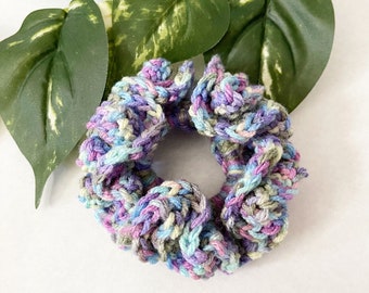 Crochet Scrunchie | Crochet Hair Tie | Hair Tie | Hair Scrunchie | Ruffle Scrunchie | Hair Accessory | Gifts for Girlfriend | Gifts for her