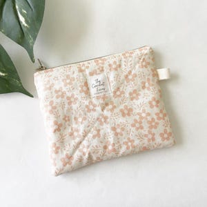 Cartera acolchada con llavero, cartera con cremallera, cartera pequeña con cremallera, monedero, monedero, monedero, tarjetero, tarjetero para identificación