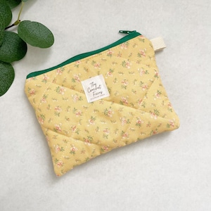 Cartera acolchada con llavero, cartera con cremallera, cartera pequeña con cremallera, monedero, monedero, monedero, tarjetero, tarjetero para identificación