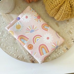Gepolsterte Kindle-Hülle mit Druckknopf | Buchliebhaber Geschenk | E-Reader Hülle | Hülle für Kindle | Bücherwurm Geschenk | Kindle Paperwhite Hülle | Kindle Tasche
