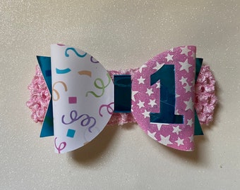 Large Birthday Age Bows