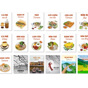 Bun Cha Hanoi Poster: Vietnamese Food Wall Art (Printable) image 7