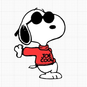 snoopy svg, snoopy png, coole snoopy, Cricut Dateien, digitaler Download, Hunde svg, Hunde png, für Shirts, für Tassen, für Abziehbilder, Layered svg