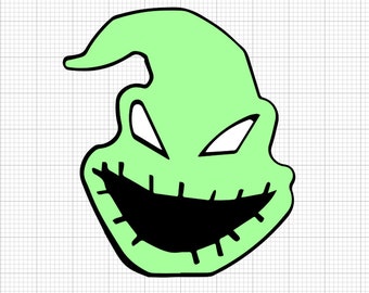 oogie boogie svg, nightmare before christmas svg, jack skellington svg, layered cut, cricut files, in layers, NBC svg